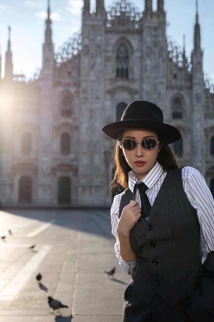 Photoshoot in Milan